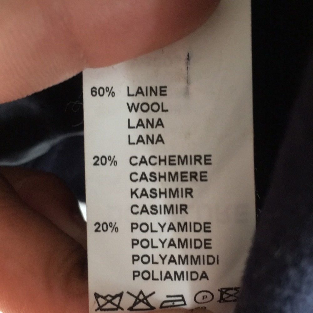 Cacharel Wool/Cashmere Peacoat - Picture 2 of 8